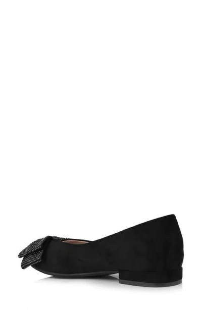 Me Too Alize Bow Pointed Toe Flat