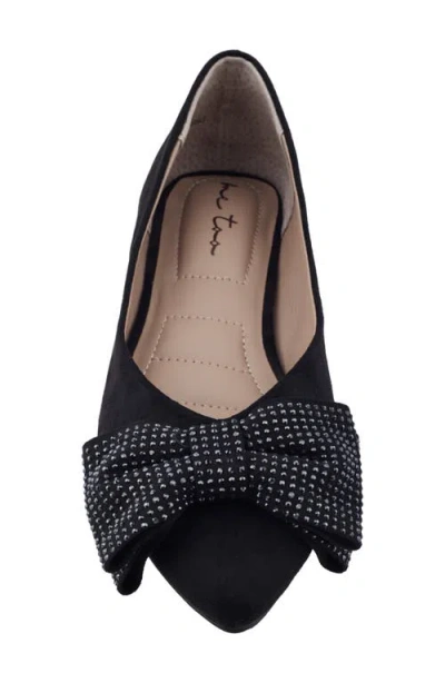 Me Too Alize Bow Pointed Toe Flat