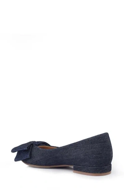 Me Too Alize Bow Pointed Toe Flat