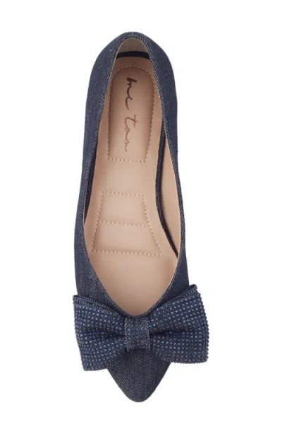 Me Too Alize Bow Pointed Toe Flat
