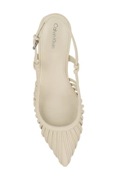 Calvin Klein Movella Slingback Kitten Heel Pump