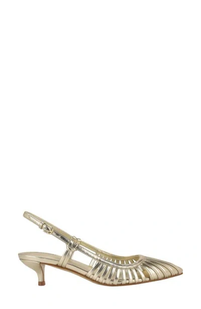 Calvin Klein Movella Slingback Kitten Heel Pump