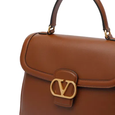 Valentino 9 To 5 Flap Leather Top-handle Bag