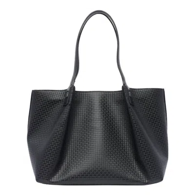 Serapian Small Secret Shoulder Bag In Black