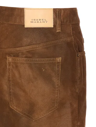 Isabel Marant Étoile Isabel Marant Etoile Women Kimmy Mini Skirt In Brown