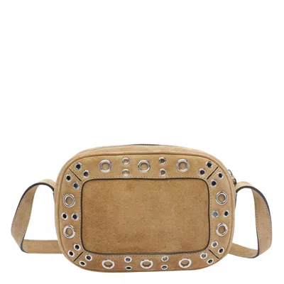 Valentino Suede Nellcote Crossbody Bag