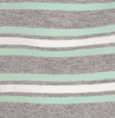 Self-portrait Striped Cropped T-shirt
