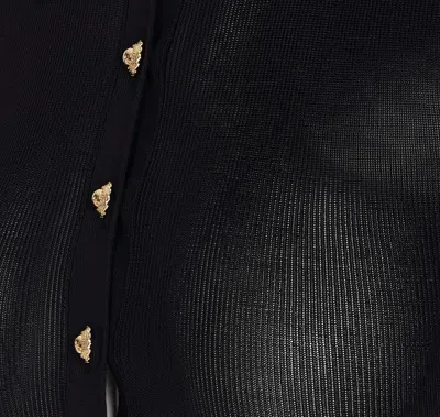 Self-portrait Viscose Knit Bodysuit