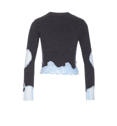 Self-portrait Self Portrait Women Contrast Lace Sweater