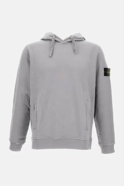 Stone Island Hoodie Sweater In Gray
