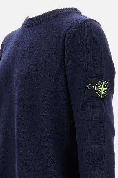 Stone Island Wool Round Neck Sweater