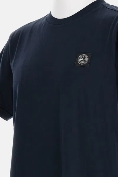 Stone Island Ss T-shirt 210002713 V0020 In Blue