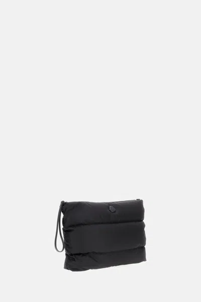 Moncler Men Caradoc Laptop Bag In Black