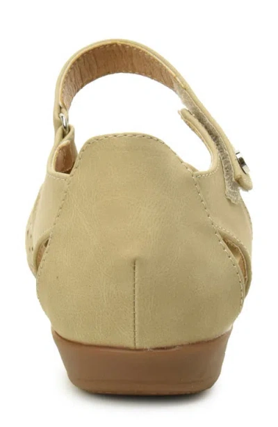 Taryn Rose Laser Cut Ankle Strap Sandal In Gray