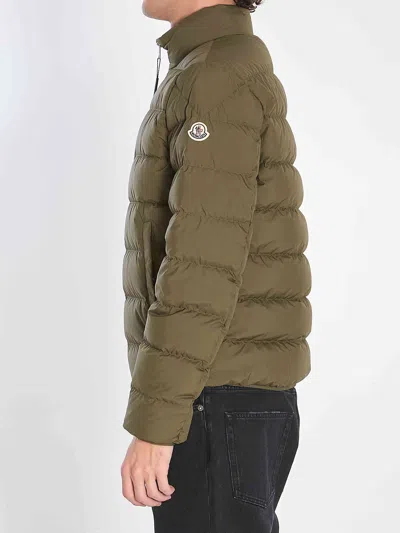 Moncler Men Baudinet Down Jacket With Logo Patch