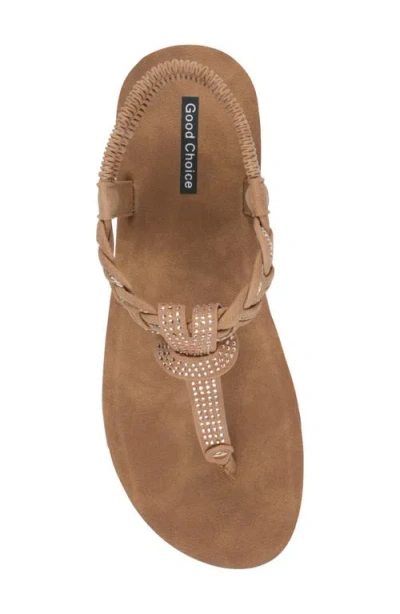Gc Shoes Ivana Platform Sandal In Brown
