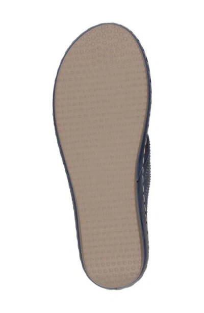 Gc Shoes Cora Wedge Sandal In Blue