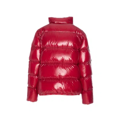 Moncler Women Abbadia Down Jacket In Red
