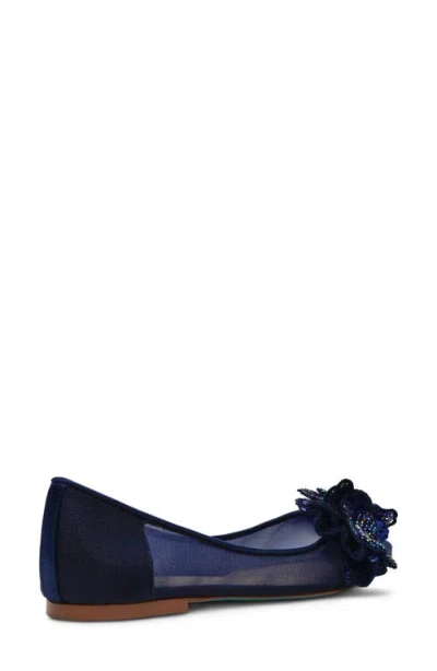 Betsey Johnson Gray Pointed Toe Flat