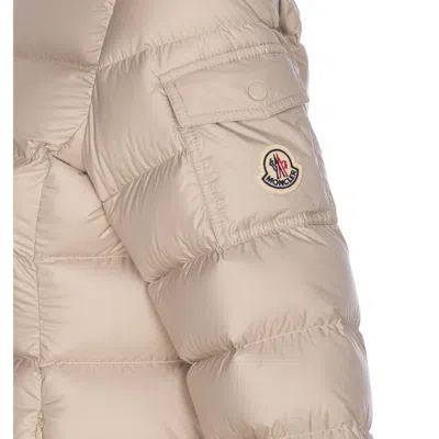 Moncler Women Midi Igesse Down Jacket In Neutral