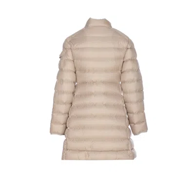 Moncler Women Midi Igesse Down Jacket In Neutral