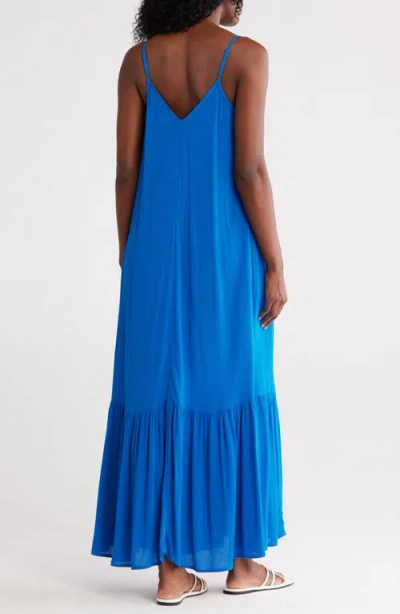 Melrose And Market Gauze Tiered Maxi Dress