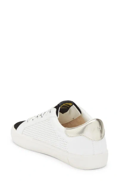Vintage Havana Gadol Perforated Leather Sneaker In Multi