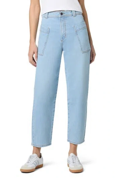 Joe's Patch Pocket High Waist Ankle Barrel Leg Jeans