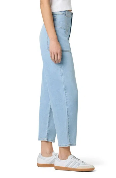 Joe's Patch Pocket High Waist Ankle Barrel Leg Jeans
