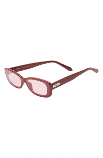 Quay Vibe Check 62mm Small Square Sunglasses