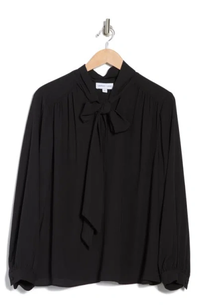 Gemma + Jane Tie Neck Long Sleeve Top