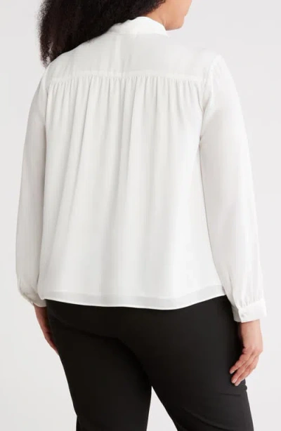 Gemma + Jane Tie Neck Long Sleeve Top
