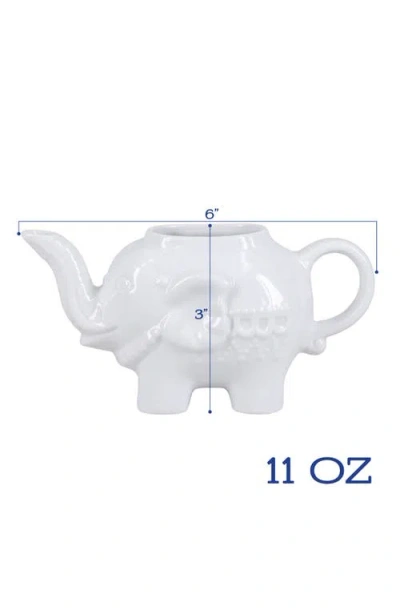 Bia Cordon Bleu Elephant 5-piece Tea Set In White