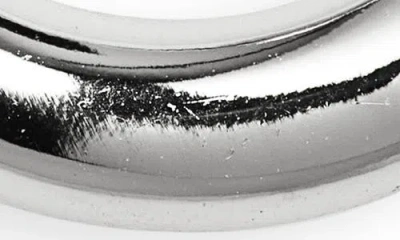 Argento Vivo Mini Tube Hoop Earrings