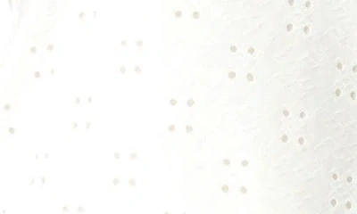 Gibsonlook Eyelet Tie Back Tank In White