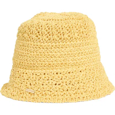 Steve Madden Alex Metallic Crochet Bucket Hat