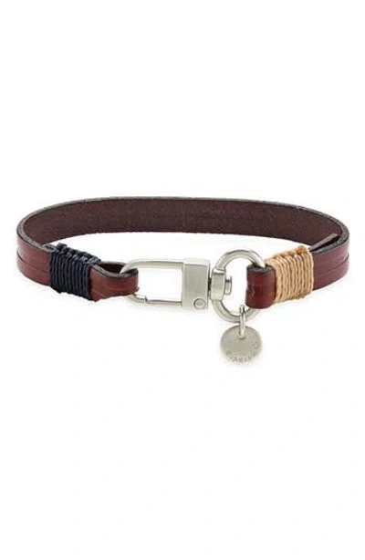 Caputo & Co Leather Bracelet