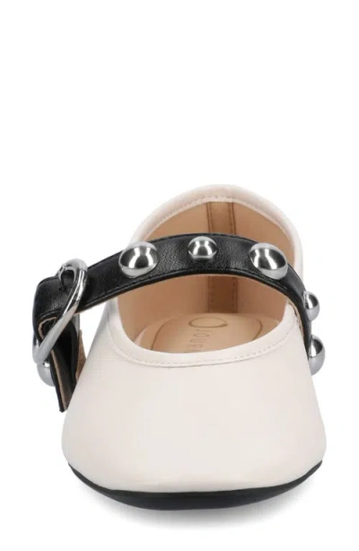Journee Collection Naveah Studded Ballet Flat