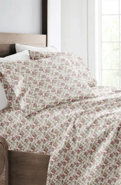 Homespun Floral Microfiber Sheet Set