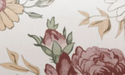 Homespun Floral Microfiber Sheet Set
