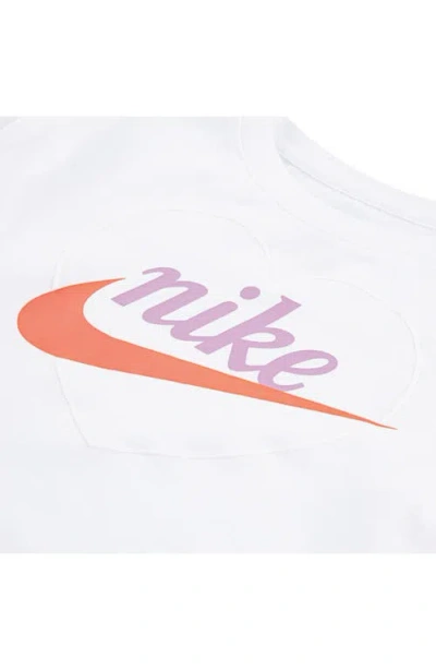 Nike Crewneck Sweatshirt & Flared Leggings Set (toddler) Crewneck Sweatshirt & Leggings Set In White