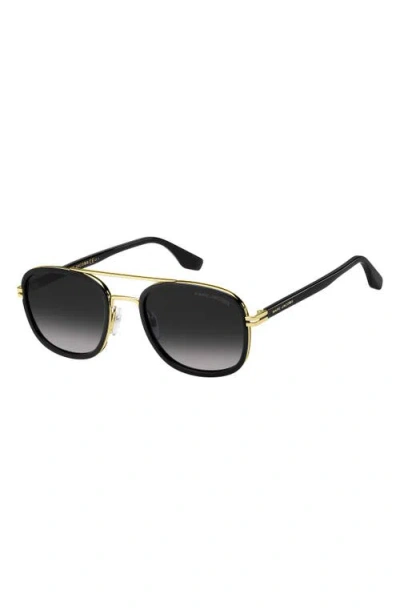 Marc Jacobs 54mm Gradient Rectangular Sunglasses