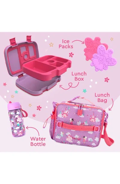 Bentgo Kids' Print Back To Lunch 5-piece Set