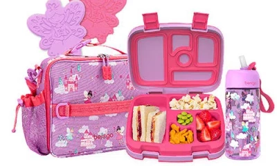 Bentgo Kids' Print Back To Lunch 5-piece Set
