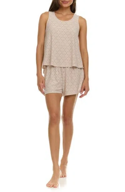 Flora By Flora Nikrooz Dulce Eyelet Short Pajamas
