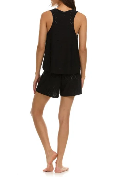Flora By Flora Nikrooz Dulce Eyelet Short Pajamas