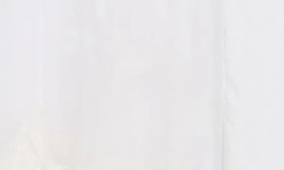 Forgotten Grace Embroidered Long Sleeve Mesh Duster In White