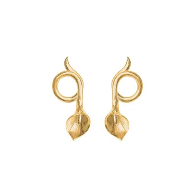 Alegoria Jewellery Women's Calla Earrings - Gold