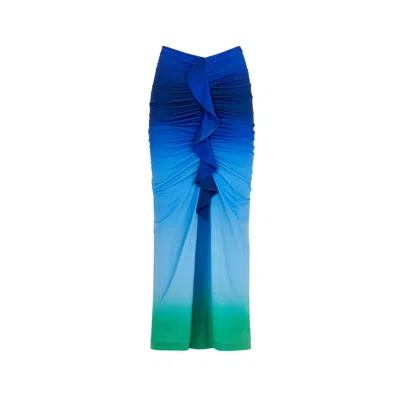 Herfetch Women's Bodrum Midi Skirt-multicolor