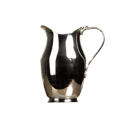 Anatoliacraft Silver Hammered Copper Pitcher